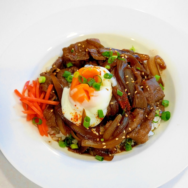 たまには贅沢に霜降り牛肉で！究極の牛丼